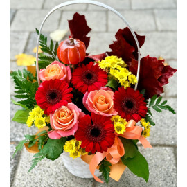 Aranjament cos de toamna AB39